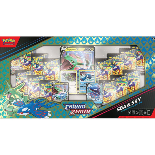 Pokemon TCG: Sword & Shield - Premium Collection - Sea & Sky Box (Crown Zenith)