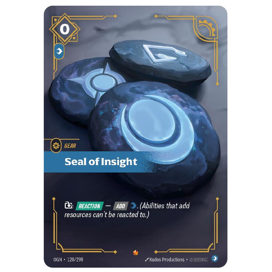 Seal of Insight - OGN 120/298 - Epic - 1st Edition