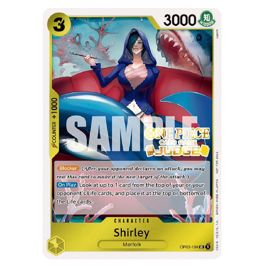 Shirley (Judge Pack Vol.3) - OP03-104 - UC - 1st Edition