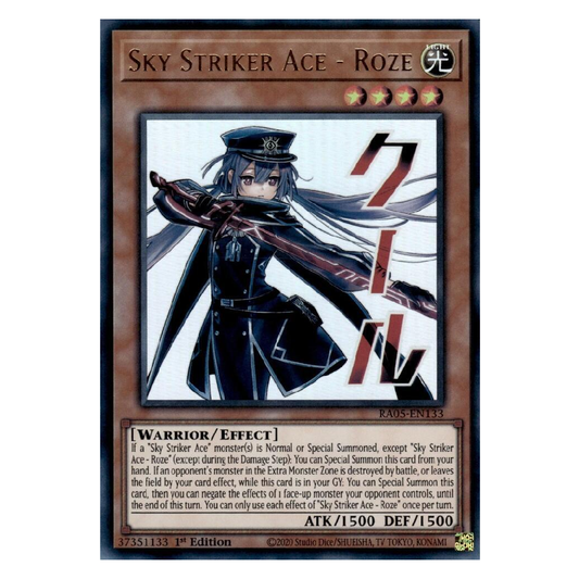 Sky Striker Ace - Roze (Stamp) - RA05-EN133 - Ultra Rare - 1st Edition