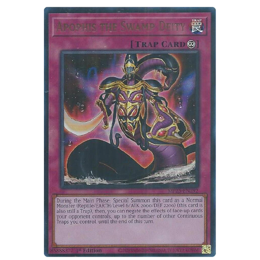 Apophis the Swamp Deity - MP25-EN292 - Ultra Rare - 1st Edition