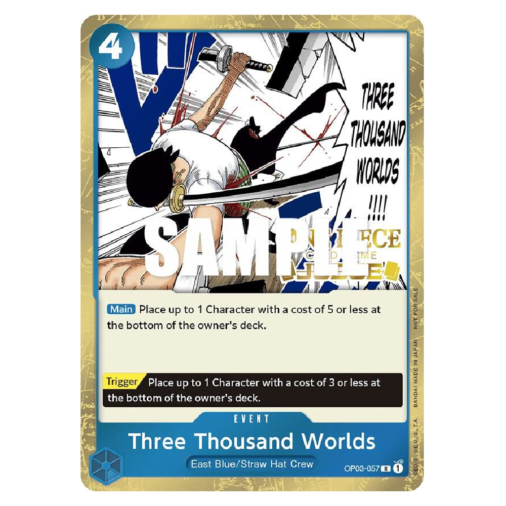 Three Thousand Worlds (Judge Pack Vol.2) - OP03-057 - R - 1st Edition
