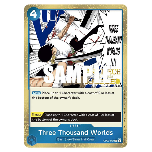 Three Thousand Worlds (Judge Pack Vol.2) - OP03-057 - R - 1st Edition