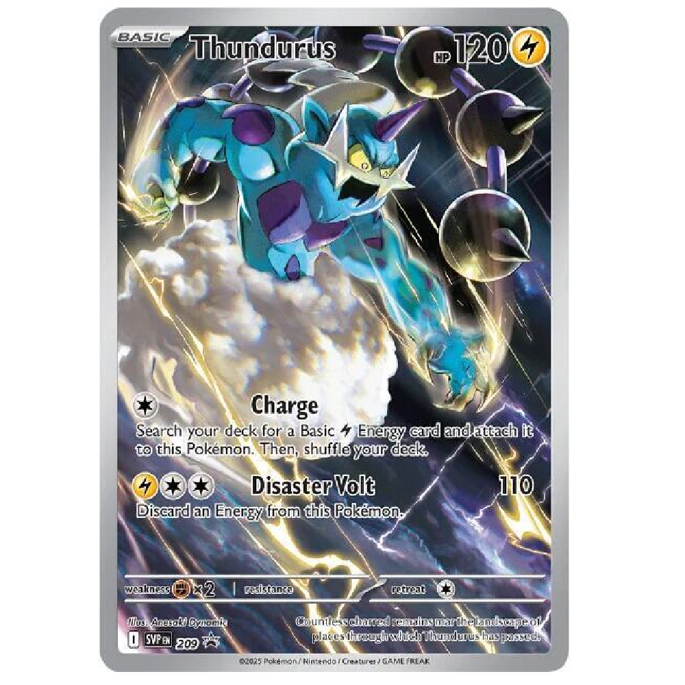 Thundurus - SVP 209 - Promo - 1st Edition