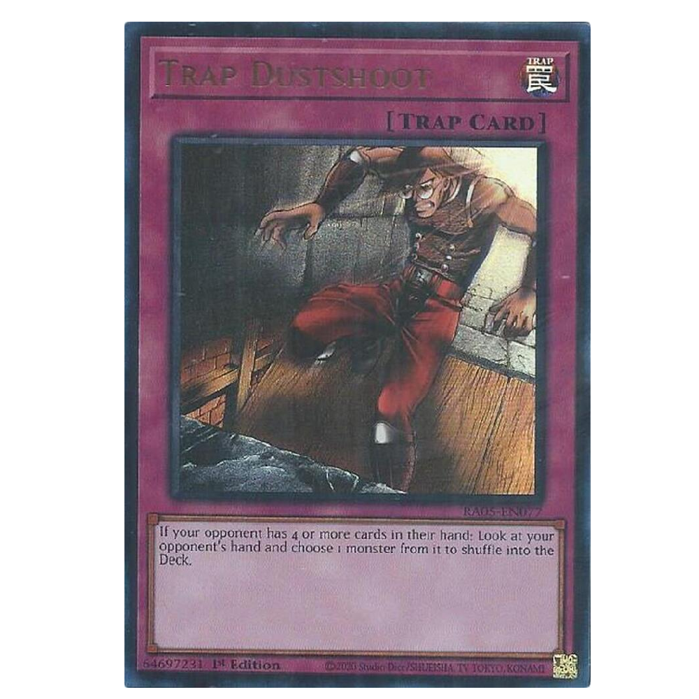 Trap Dustshoot - RA05-EN077 - Ultra Rare - 1st Edition