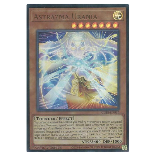 Astrazma Urania - CORI-EN023 - Ultra Rare - 1st Edition