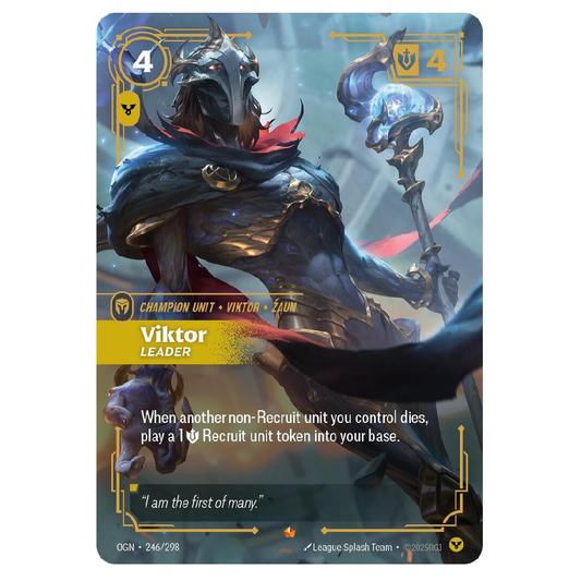 Viktor Leader - OGN 246/298 - Epic - 1st Edition