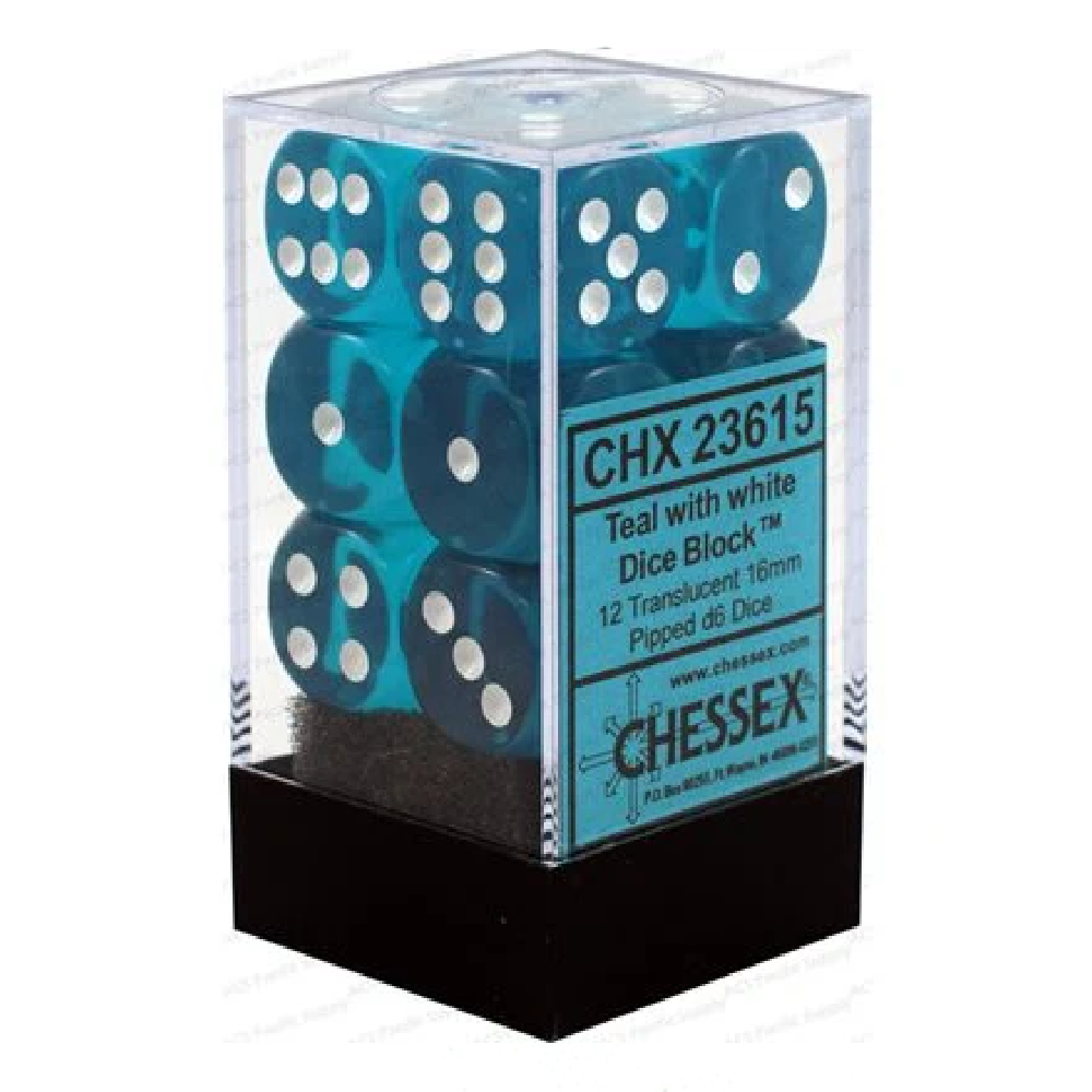 Chessex - 12D6 - Various Colours