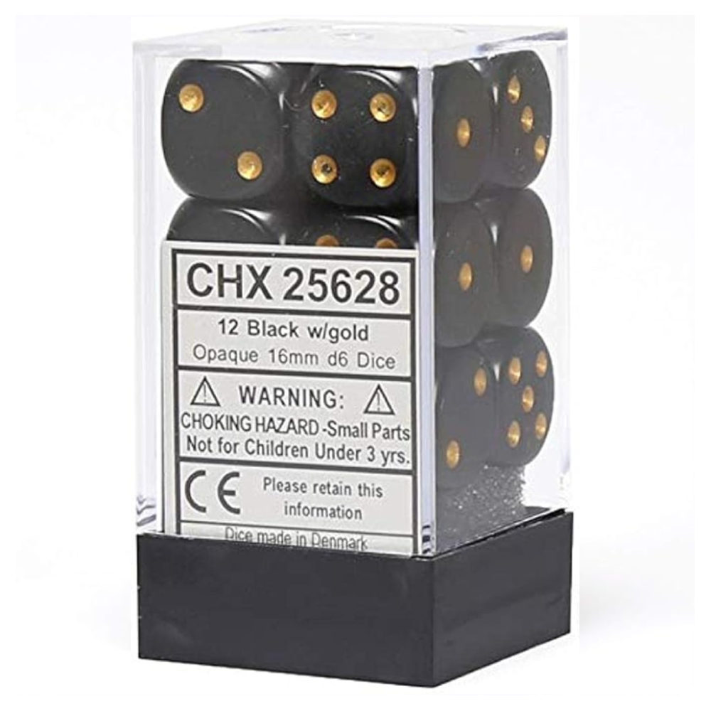 Chessex - 12D6 - Various Colours