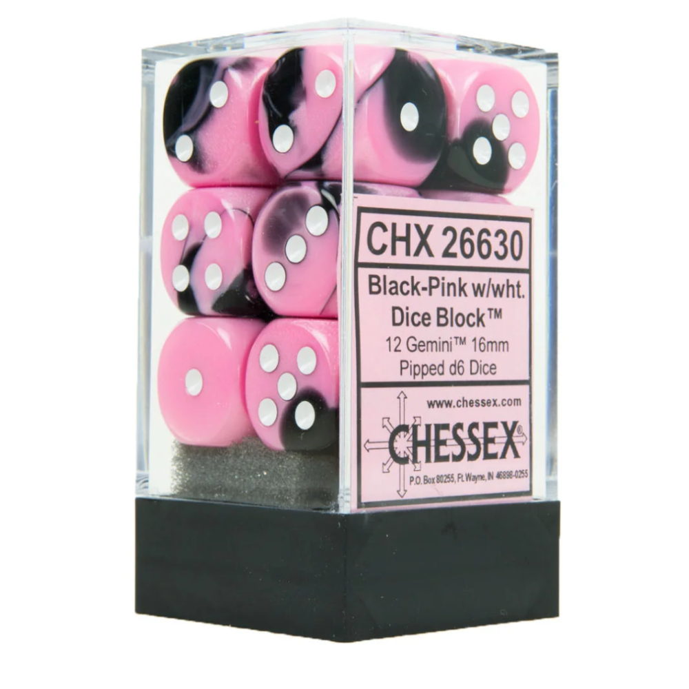 Chessex - 12D6 - Various Colours