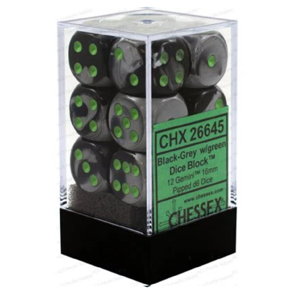 Chessex - 12D6 - Various Colours