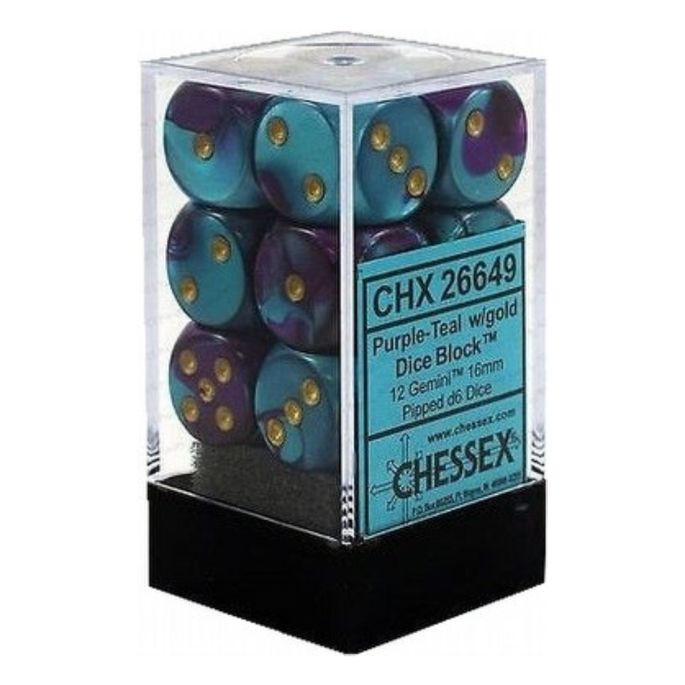 Chessex - 12D6 - Various Colours