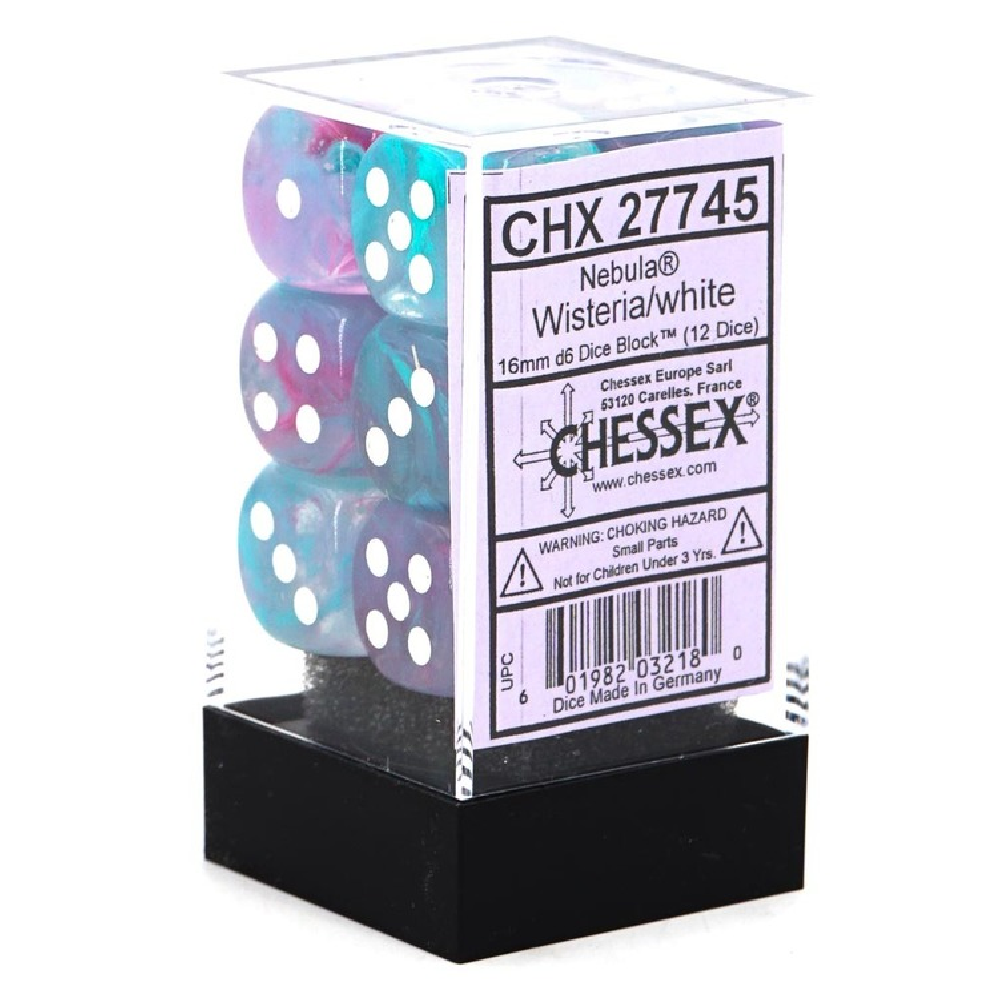 Chessex - 12D6 - Various Colours
