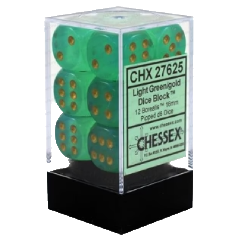 Chessex - 12D6 - Various Colours