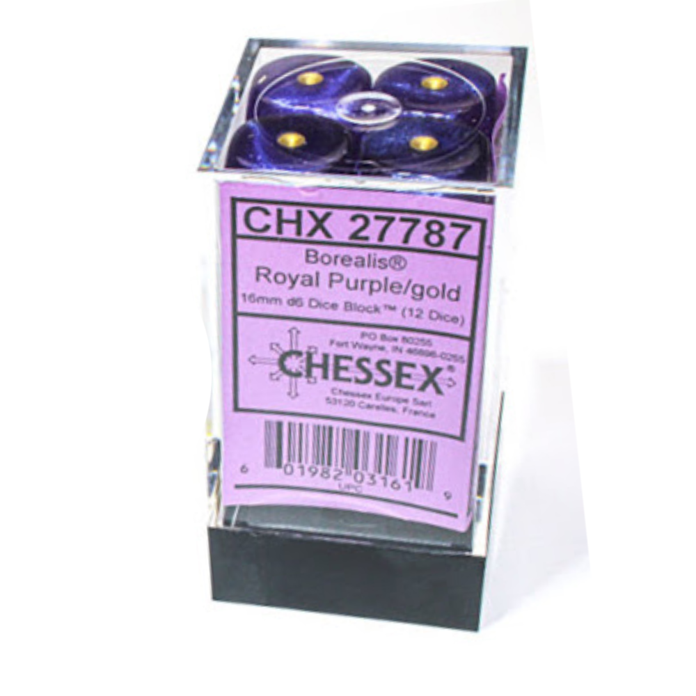 Chessex - 12D6 - Various Colours