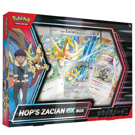 Pokemon TCG: Scarlet & Violet - Hop's Zacian Ex Box