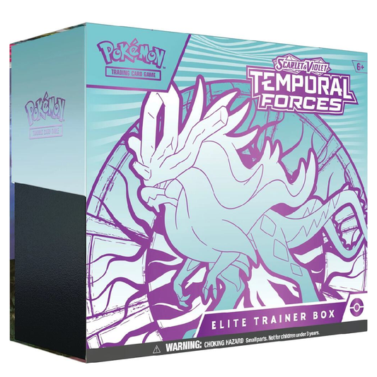 Pokemon TCG: Scarlet & Violet - Elite Trainer Box - Temporal Forces (Walking Wake)