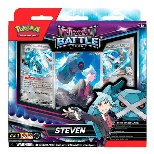 Pokemon TCG: Scarlet & Violet - Rival Battle Deck - Steven