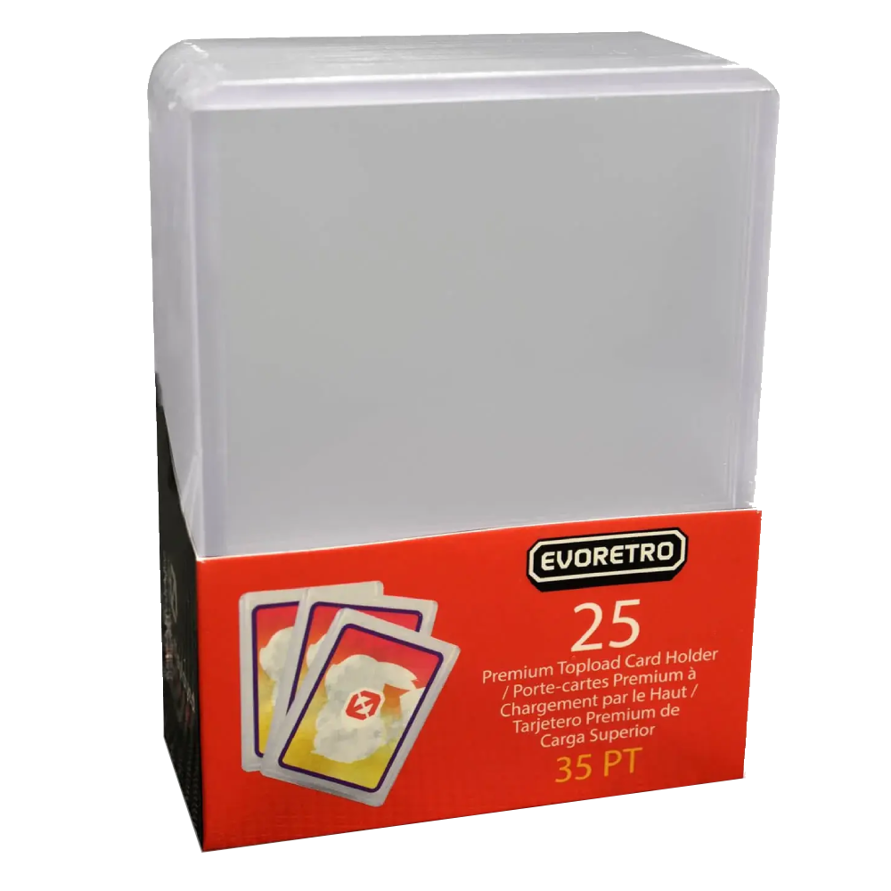Evoretro - Toploaders (25 CT) - Regular Size (3" by 4")
