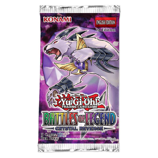 Yu-Gi-Oh! - Booster Pack - Battles of Legend: Crystal Revenge