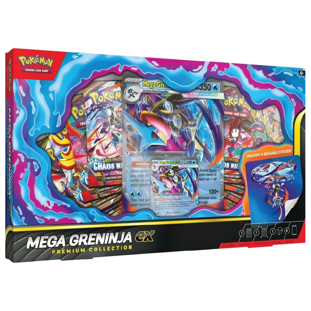 Pokémon TCG: Mega Evolution - Premium Collection - Mega Greninja ex