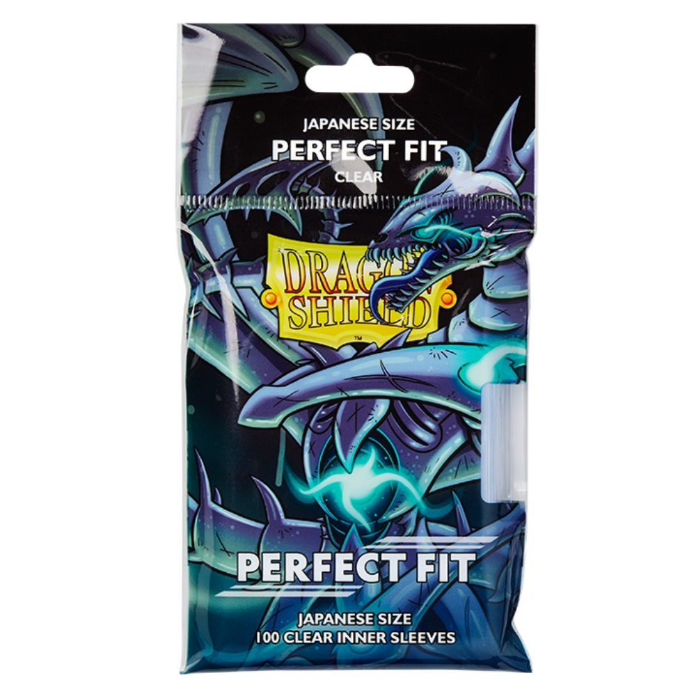 Dragon Shield - Inner Sleeves - Perfect Fit - Japanese-Sized (100 CT)