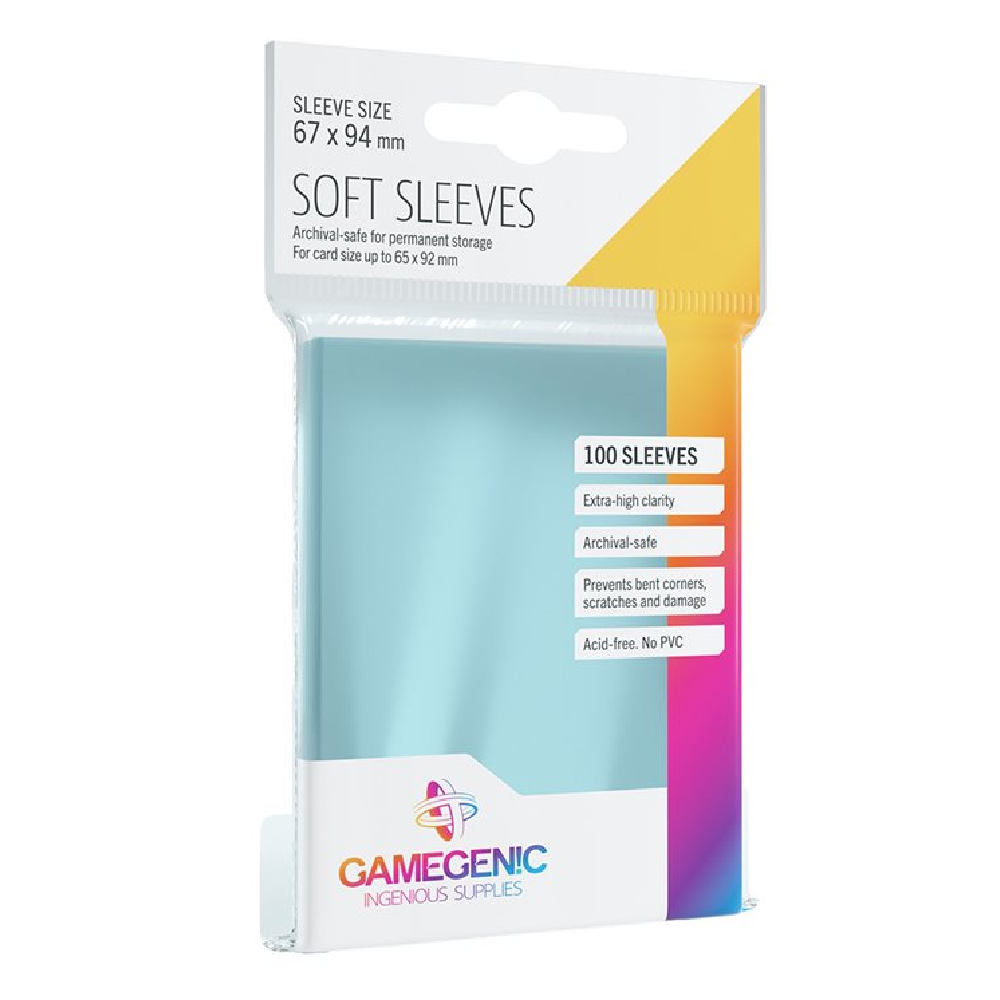 Gamegenic - Soft Sleeves - Standard (67x94mm)