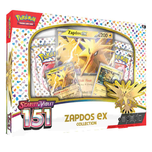 Pokemon TCG: Scarlet & Violet - 151 Collection - Zapdos ex Box