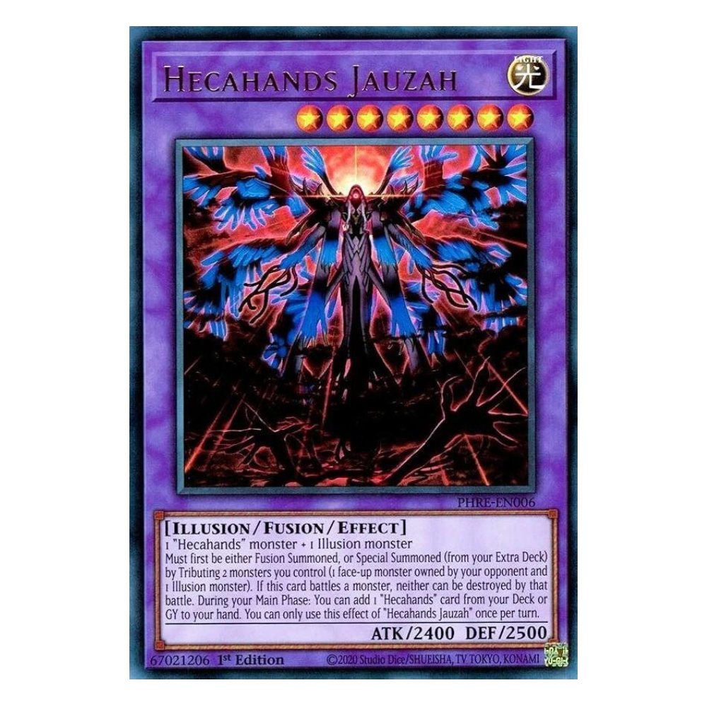 Hecahands Jauzah - PHRE-EN006 - Ultra Rare - 1st Edition
