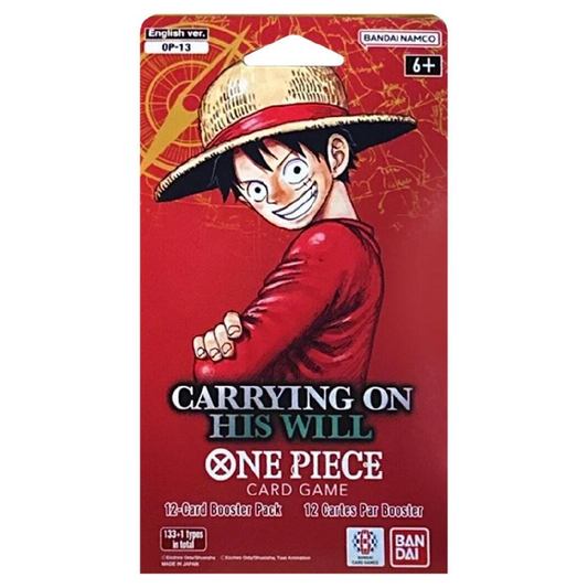 One Piece - Blister Pack - OP13: Carrying on His Will