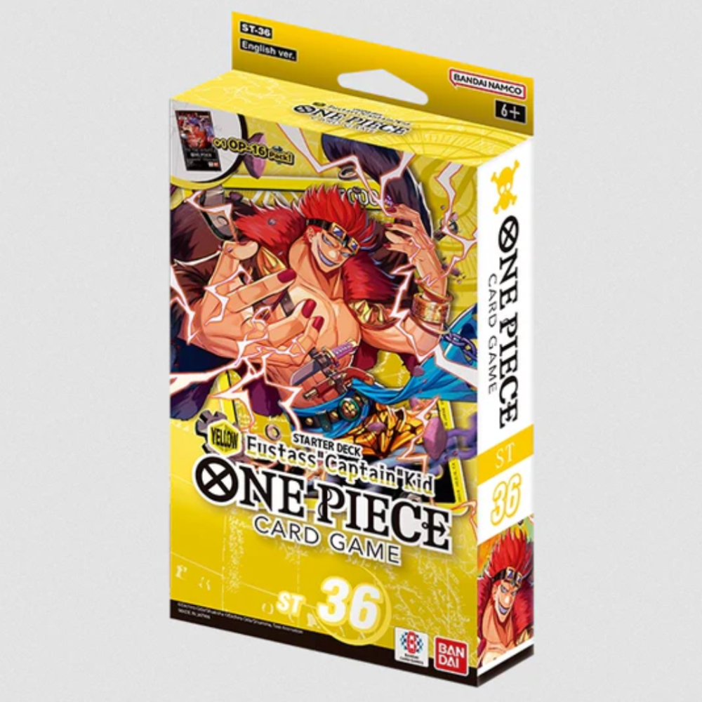 One Piece - Starter Deck - ST36: YELLOW Eustass "Captain" Kid