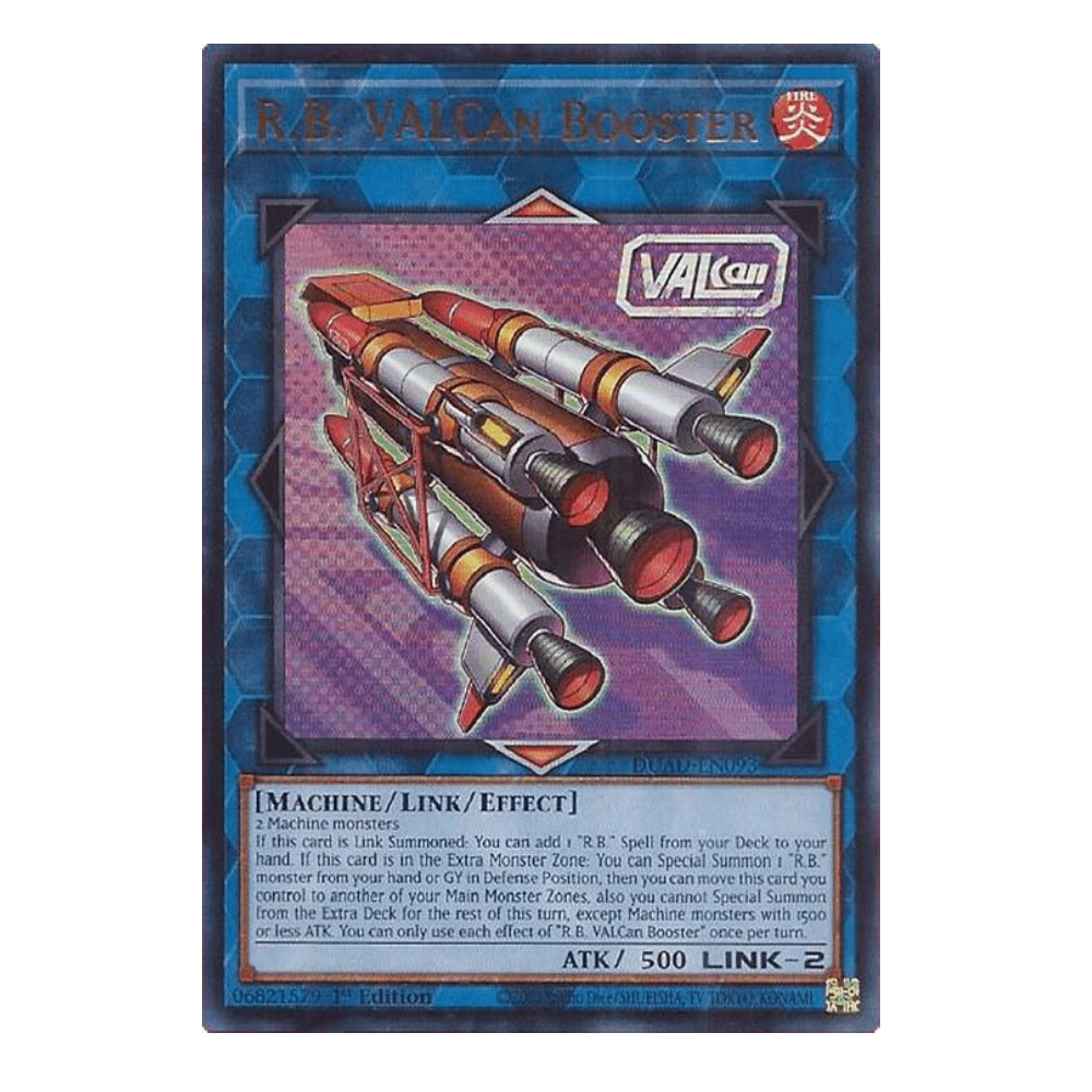 R.B. VALCan Booster - DUAD-EN093 - Ultra Rare - 1st Edition