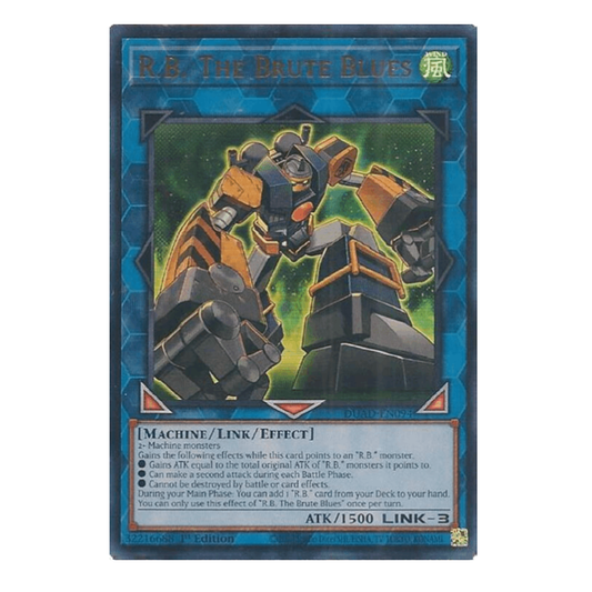 R.B. The Brute Blues - DUAD-EN094 - Ultra Rare - 1st Edition