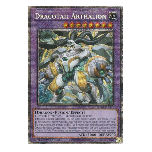 Dracotail Arthalion - JUSH-EN006 - Starlight Rare - 1st Edition