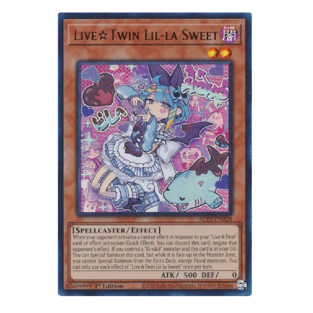 Live☆Twin Lil-la Sweet - ALIN-EN028 - Ultra Rare - 1st Edition