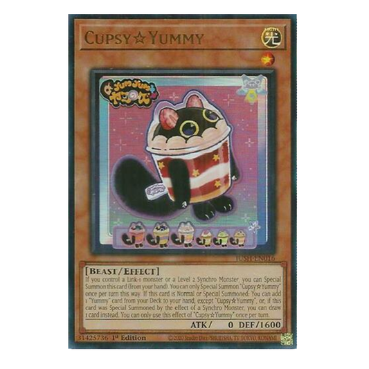 Cupsy Yummy - JUSH-EN016 - Ultra Rare - 1st Edition