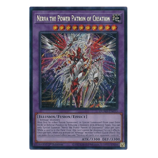 Nerva The Power Patron of Creation - DUAD-EN033 - Secret Rare - 1st Edition