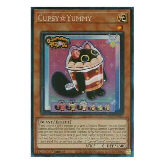 Cupsy Yummy - JUSH-EN016 - Collector's Rare - 1st Edition