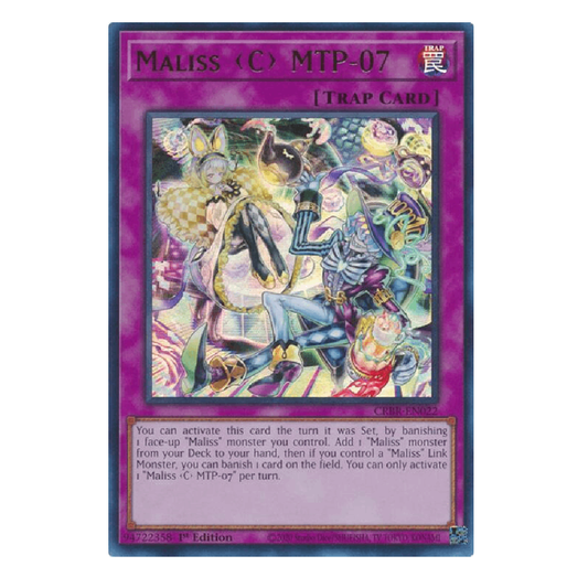 Maliss C MTP-07 - CRBR-EN022 - Secret Rare - 1st Edition
