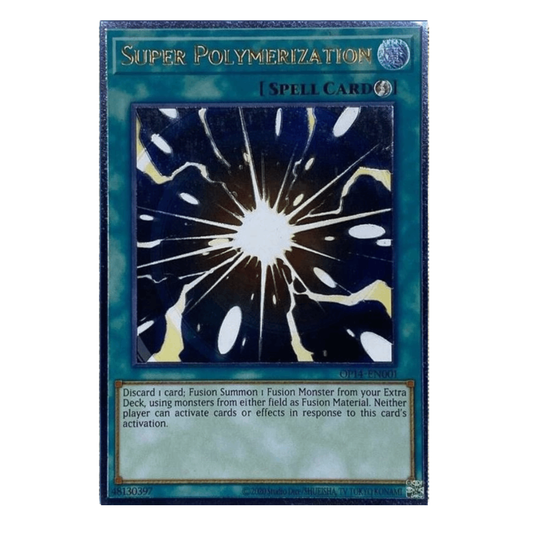 Super Polymerization - OP14-EN001 - Ultimate Rare - 1st Edition