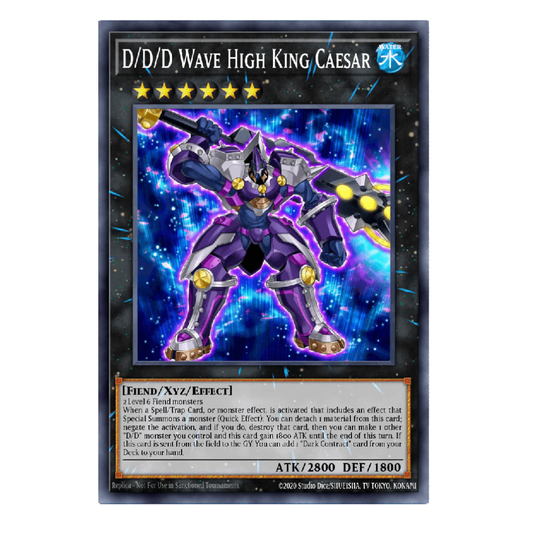 D/D/D Wave High King Caesar - OP24-EN009 - Super Rare - Unlimited Edition