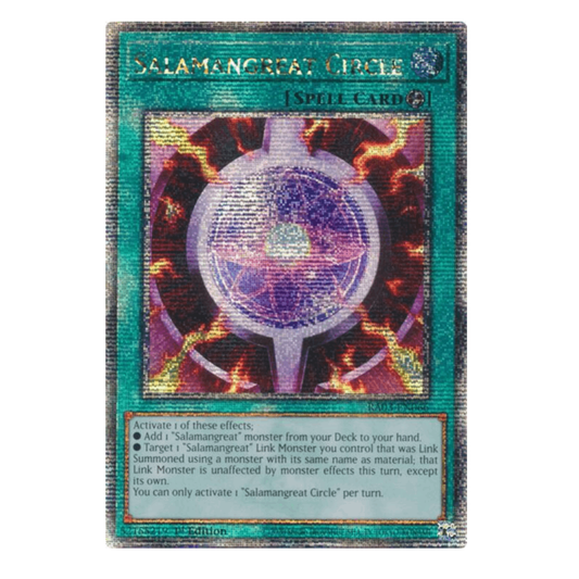 Salamangreat Circle - RA03-EN066 - Quarter Century Secret Rare - 1st Edition