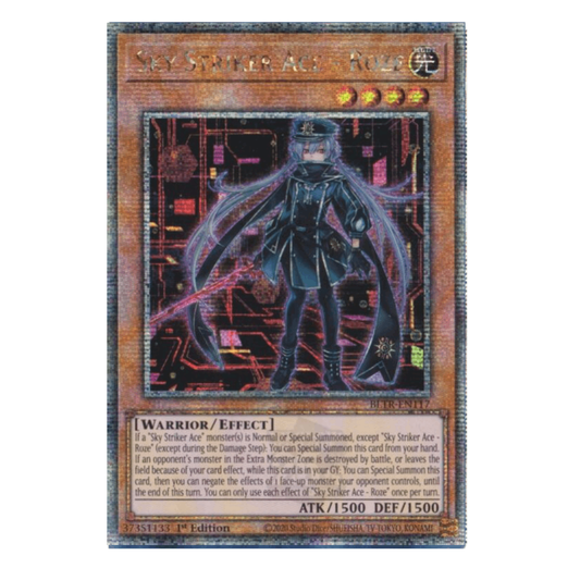 Sky Striker Ace - Roze - BLTR-EN117 - Quarter Century Secret Rare - 1st Edition