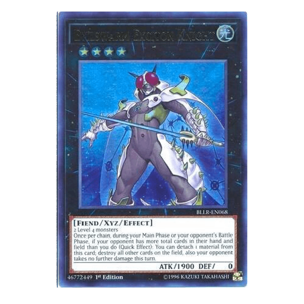 Evilswarm Exciton Knight  - BLLR-EN068 - Ultra Rare - 1st Edition
