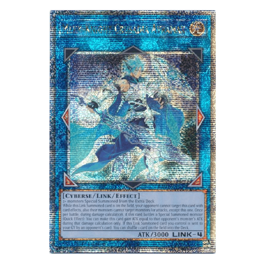 Mekk-Knight Crusadia Avramax - RA01-EN044 - Quarter Century Secret Rare - 1st Edition
