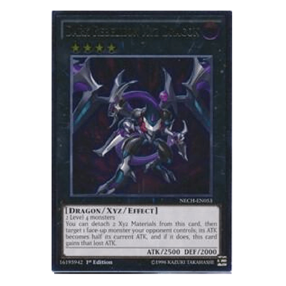 Dark Rebellion Xyz Dragon - NECH-EN053 - Ultimate Rare - Unlimited Edition