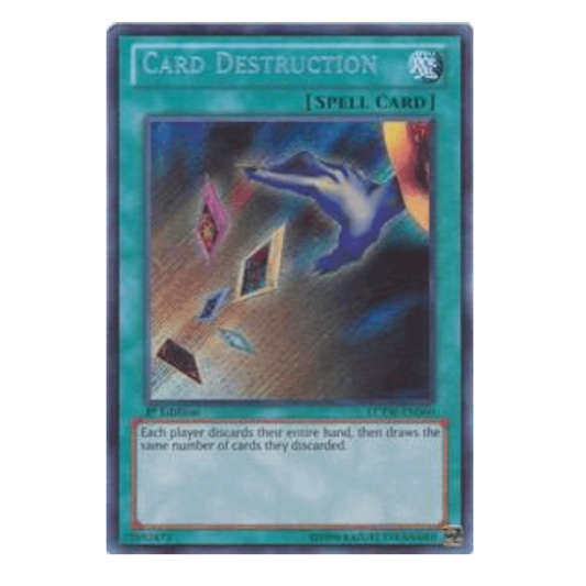 Card Destruction  - LCYW-EN060 - Secret Rare - 1st Edition
