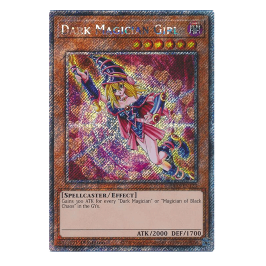 Dark Magician Girl (Alt Art C) - RA03-EN123 - Platinum Secret Rare - 1st Edition