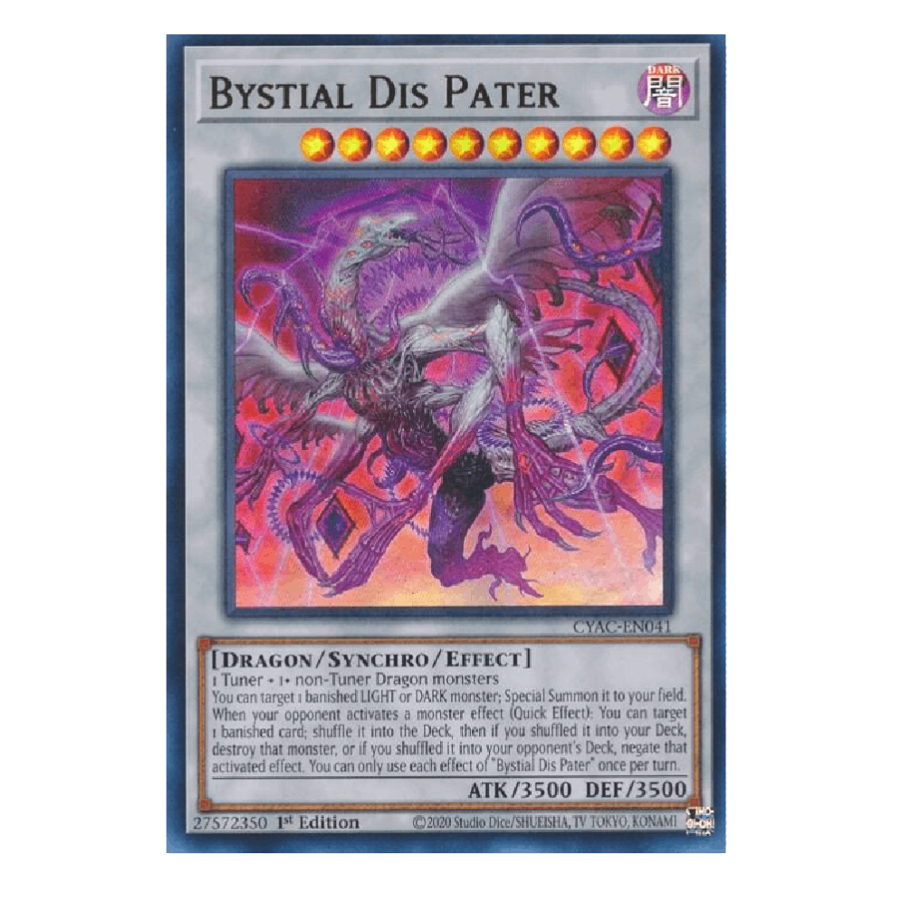 Bystial Dis Pater - CYAC-EN041 - Ultra Rare - 1st Edition