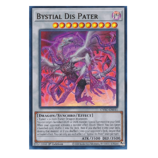 Bystial Dis Pater - CYAC-EN041 - Ultra Rare - 1st Edition
